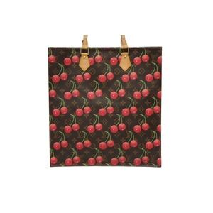 Louis Vuitton Cherry Bag Brown Summer Sac Murakami Spring Tote Monogram Plat